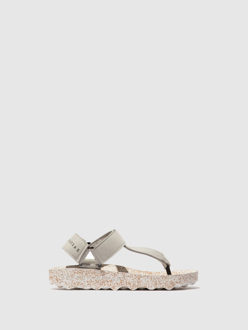 Asportuguesas Fizz Sandaalit Grey Suede - Naisten Thong Sandaalit ASPP018825FI Harmaat